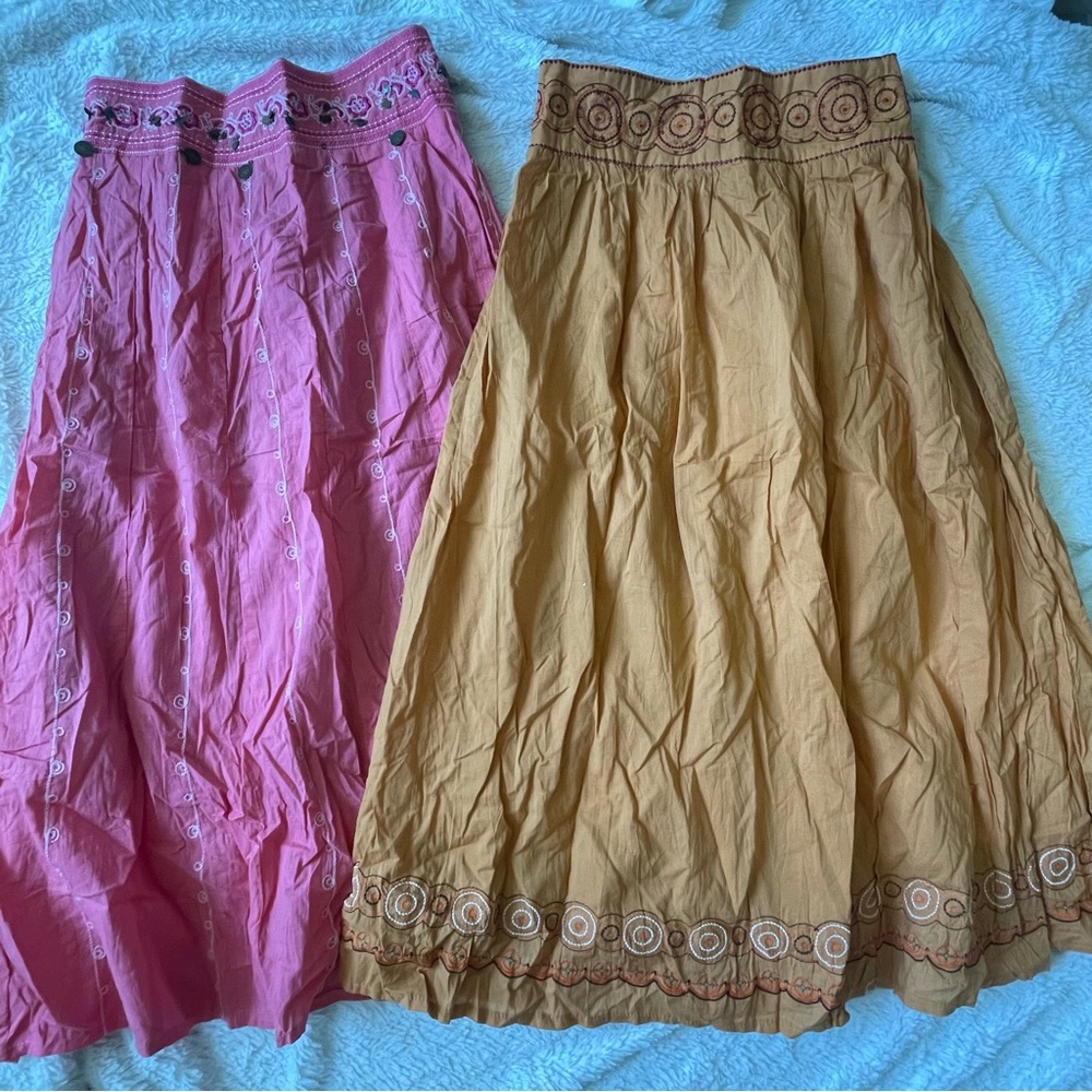 Handmade In Philippines Women’s Embroidered Skirt Bundle Size S new